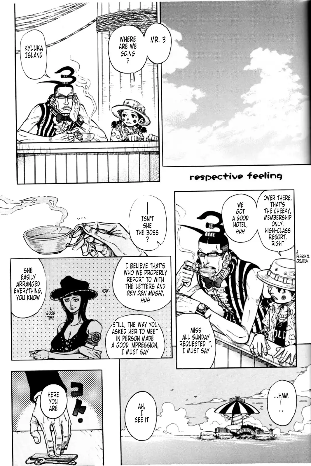 One Piece - Historic Grammar (Doujinshi) Chapter 9 1